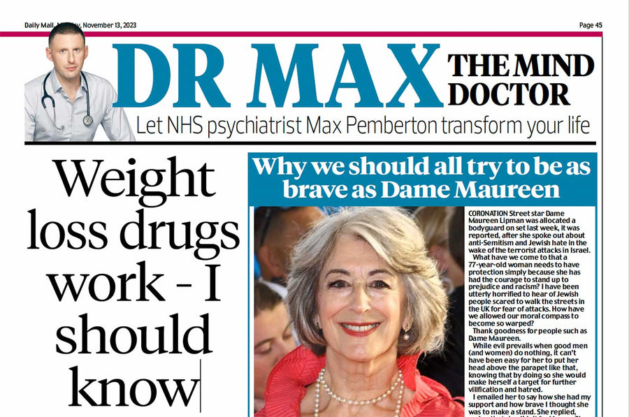 Daily Mail: Weight loss drugs work - I should know by Dr Max Pemberton