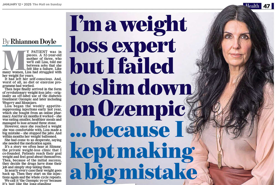 Mail on Sunday: I failed to slim down on Ozempic...because I kept making a big mistake by Rhiannon Doyle